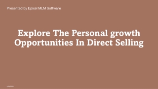 Understanding the Top 10 Personal Benefits of a Direct Selling