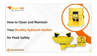 Bradley Eyewash Station Cleaning and Maintenance Tips for Maximum Safety