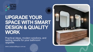 Smart Bathroom Remodeling Services for Better Comfort & Style