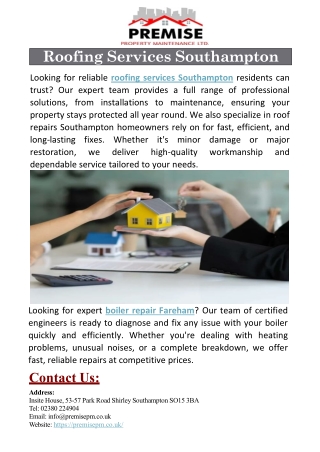 Roofing Services Southampton