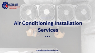 Air Conditioning Installation Services
