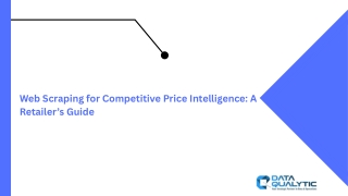 Web Scraping for Competitive Price Intelligence A Retailer’s Guide