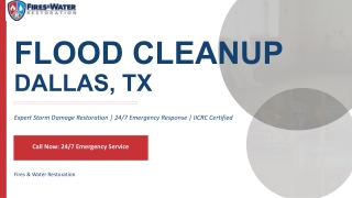 Flood Cleanup Dallas TX