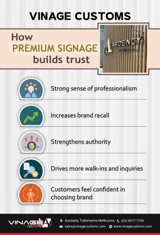 signage for business.