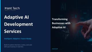 adaptive ai development services