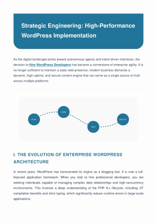 Hire WordPress Developers | Scalable Enterprise Experts