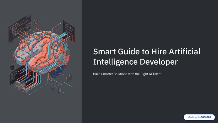 PPT - Smart Guide to Hire Artificial Intelligence Developer for Your ...