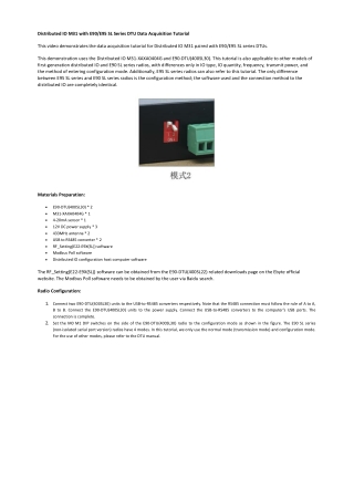 Distributed IO M31 with E90
