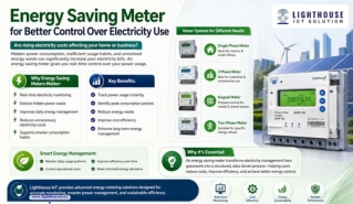 Energy Saving Meter for Better Control Over Electricity Use