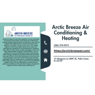 Arctic Breeze Air Conditioning & Heating