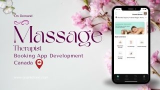 On Demand Massage Therapist Booking App Development for Canada