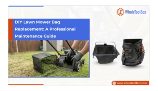 Lawn Mower Bag Replacement: Easy DIY Maintenance Guide