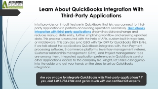 How to Set Up QuickBooks Integration with Third-Party Applications