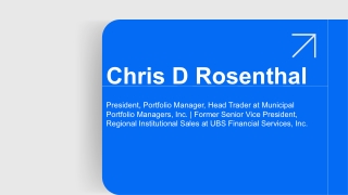 Chris D Rosenthal - A High-Stakes Portfolio Expert - Novelty, Ohio