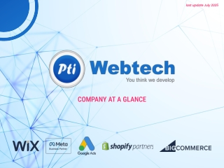 Shopify Web Design Agency | PTI WebTech