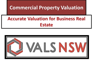 Commercial Property Valuation NSW - Accurate Business Property Valuers