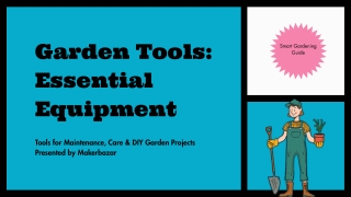 Garden Tools Essential Equipment