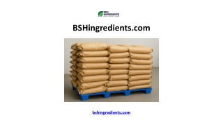 bshingredients com