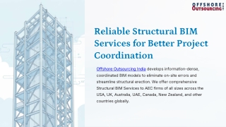 Reliable Structural BIM Services for Better Project Coordination