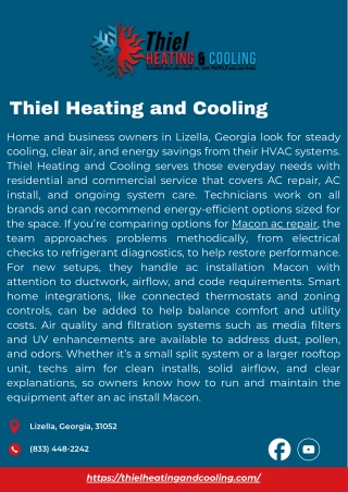 thiel heating and cooling