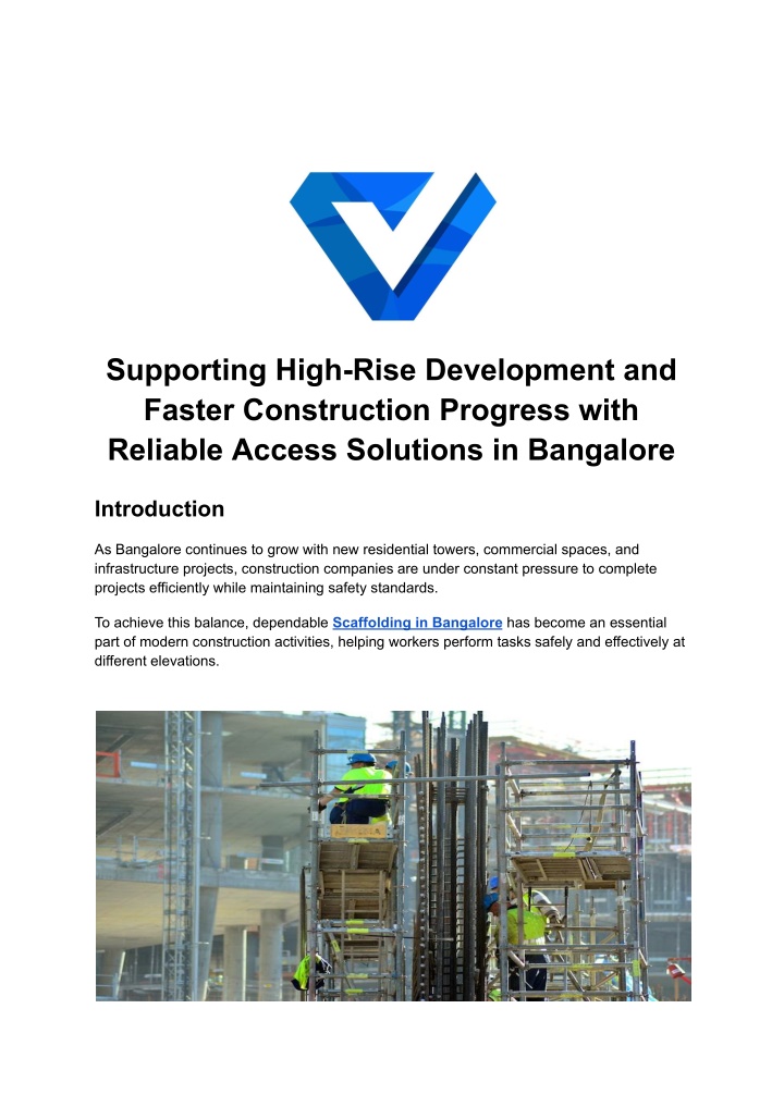PPT - Supporting High-Rise Development and Faster Construction Progress ...
