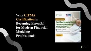 Why CIFMA Certification is Becoming Essential for Modern Financial Modeling Professionals