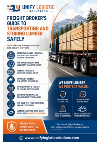 Freight Broker’s Guide to Safe Lumber Transportation & Storage