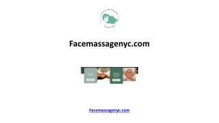 facemassagenyc.com