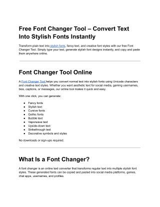 Convert Text Into Stylish Fonts Instantly (1)