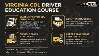 Professional Virginia CDL Driver Education Course for Future Truck Drivers