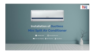 Step-by-Step Installation of a Mini Split AC System