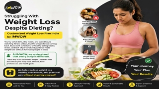 Customized Weight Loss Plan India by IMWOW