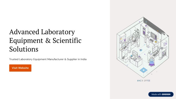 PPT - Advanced Laboratory Equipment & Scientific Instruments for Modern ...