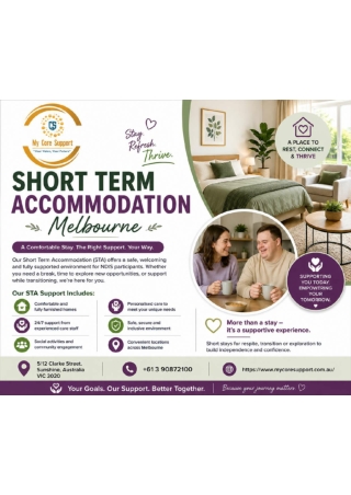 Short Term Accommodation Melbourne