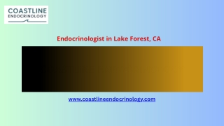 Endocrinologist Lake Forest