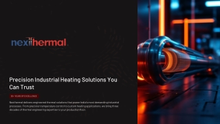 custom electric heating elements - nexthermal