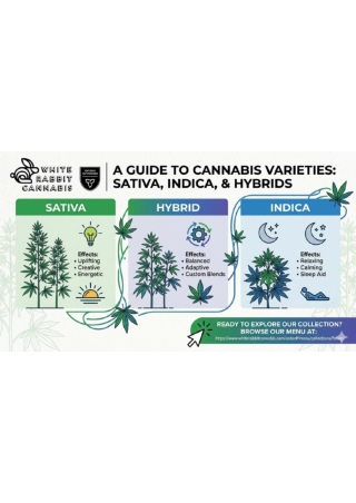 Shop Sativa, Indica & Hybrid Cannabis Flower | White Rabbit Cannabis