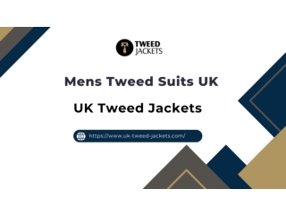 Mens Tweed Suits UK - Uk-tweed-jackets.com