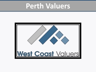 Perth Valuers - Residential Property Valuation Services Perth