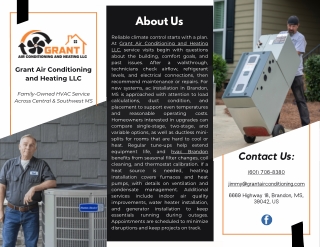 Grant Air Conditioning and Heating LLC