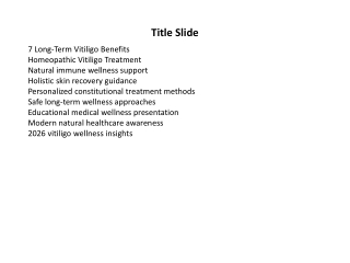 7_Long_Term_Vitiligo_Benefits_Homeopathy