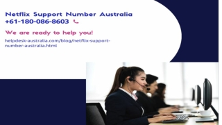 Netflix Support Number  Australia  61-180-086-8603