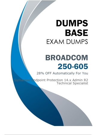 Broadcom 250-605 Dumps V8.02 (Latest Questions & Answers 2026)