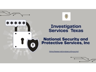 Investigation Services Texas - Nationalsecurityus.org