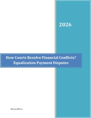 How Courts Resolve Financial Conflicts