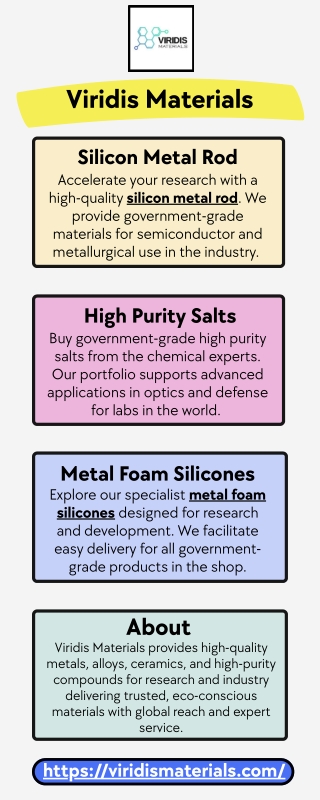 Silicon Metal Rod
