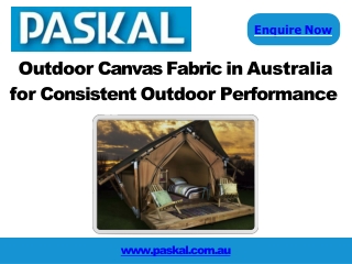 Outdoor Canvas Fabric in Australia for Consistent Outdoor Performance