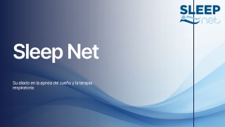 Sleep Net Shop: Soluciones para la Apnea del Sueño y Respiración