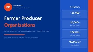 How Many Farmer Producer Organisations Are There in India?