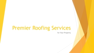 premier roofing services
